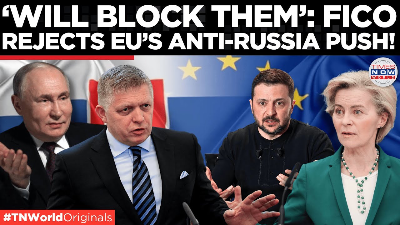 “Won’t Vote For It”: Fico Stuns Brussels with Fiery Rejection of New Anti-Russia Measures!