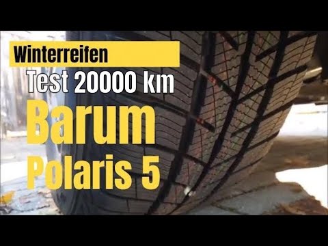 Barum Polaris 5 Winterreifen Test meine Erfahrungen nach 20000 Kilometer
