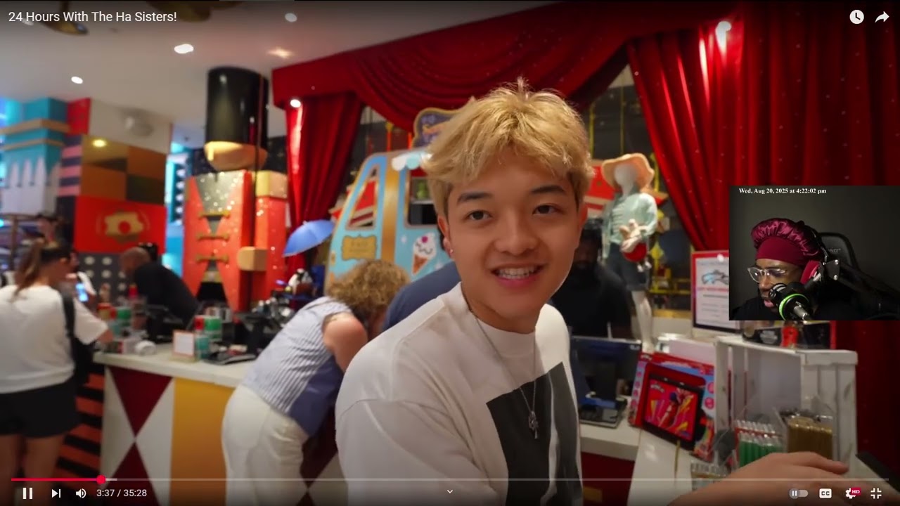 ACE Reacts To JasonTheWeen - 24 Hours With The Ha Sisters!