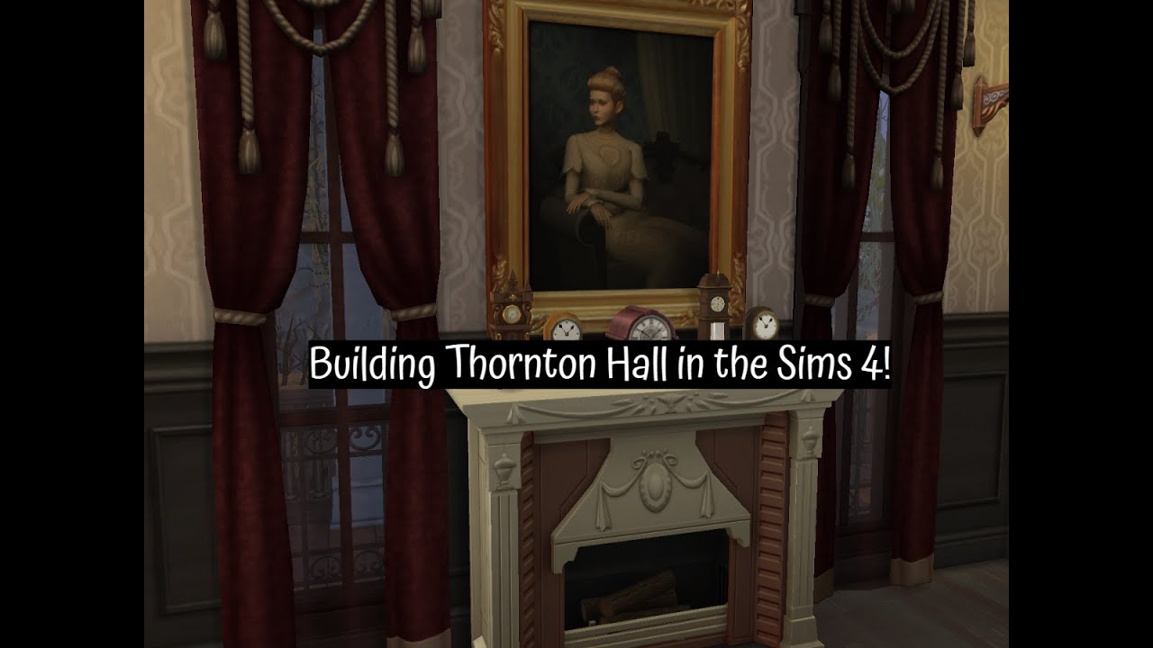 Building Thornton Hall from Nancy Drew: Ghost of Thornton Hall in the Sims 4!!