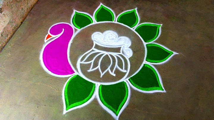 Simple pongal paanai kolam|Pongalpot rangoli|sankranti chukala muggulu|bhogikolam| Excellentrangoli