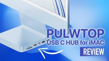 PULWTOP USB C 7-in-1 Hub for M1, M3, & M4 iMac Review