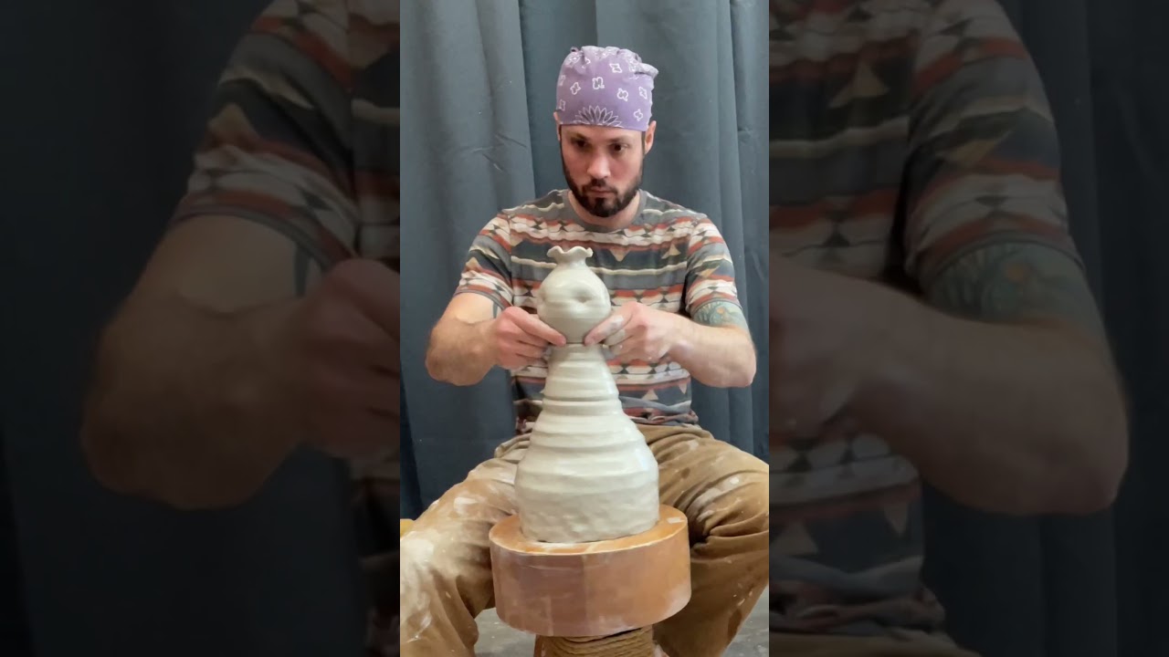 Sometimes it's best to smoosh it up and start over ♾️ pottery drop, day 44 in a row.