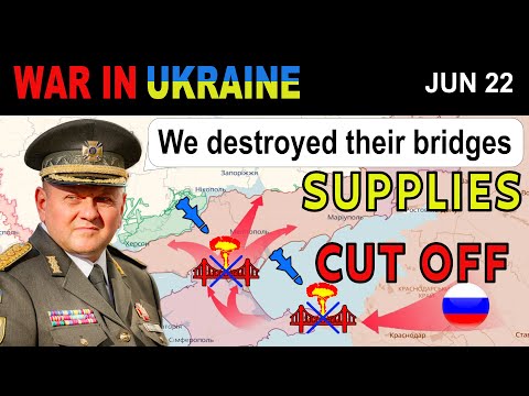 22 Jun: CRIMEAN BRIDGES DESTROYED. RUSSIAN COLLAPSE COUNTDOWN BEGAN | War in Ukraine Explained
