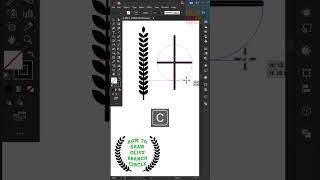 Simple Way to make Wreath / Laurel /olive branch brush in adobe illustrator