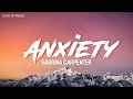 ​doechii - Anxiety (lyrics)