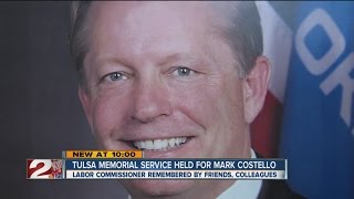 Tulsa Memorial Service For Mark Costello