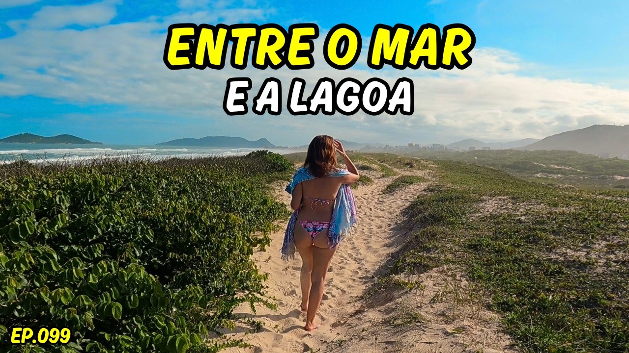 Único camping na praia do Campeche em Florianópolis | Sul da Ilha | Ep.099 #camping #praia