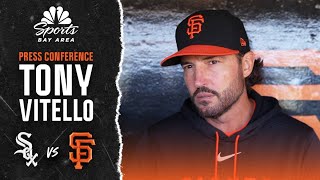 Giants' Tony Vitello gives Heliot Ramos, Logan Webb, Jung Hoo Lee injury updates | NBC Sports BA