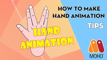 How to make a Dynamic Hand Rig in Moho | Moho12 | 2.5D Hand Rig