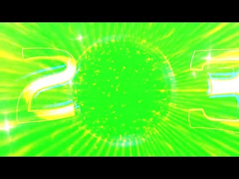 3D COUNT DOWN  video GREEN SCREEN EFFECT{FIM STOCK FX}