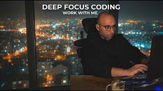🔴 Work With Me 24/7 | Senior Engineer | Cyber Rain Workspace (Body Doubling - Pomodoro 50/10)