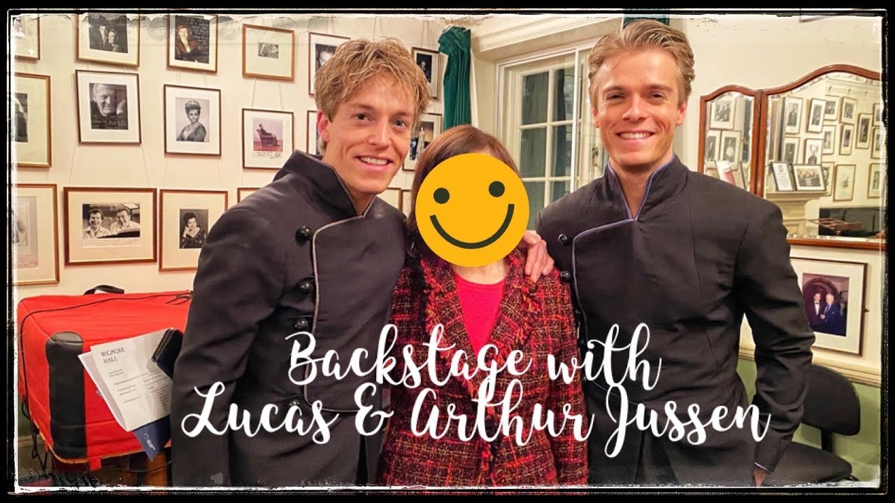 Surprising my Chinese mum! ft. Piano brothers Lucas & Arthur Jussen: Backstage @ Wigmore Hall London
