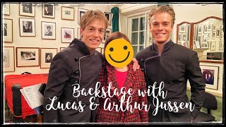 Surprising my Chinese mum! ft. Piano brothers Lucas & Arthur Jussen: Backstage @ Wigmore Hall London