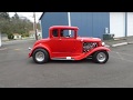 1931 Model A Coupe Red &quot;SOLD&quot; West Coast Collector Cars
