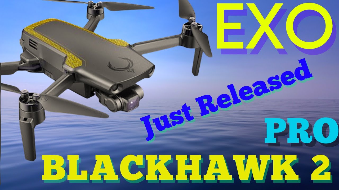 EXO Blackhawk 2 - Drone profesional 4K UHD de largo alcance - Batería de 35  minutos, cámara 4K, rango de 5 millas, foto de 12 MP, sígueme, regreso a