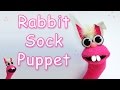 Bunny Sock Puppets - Ana | DIY Crafts