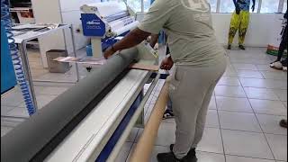 RM-1520: AM.CO.ZA Rollman 2000W Hot/Cold Laminator 1520mm (220V) Main Machine in Crated Box, Maxi...