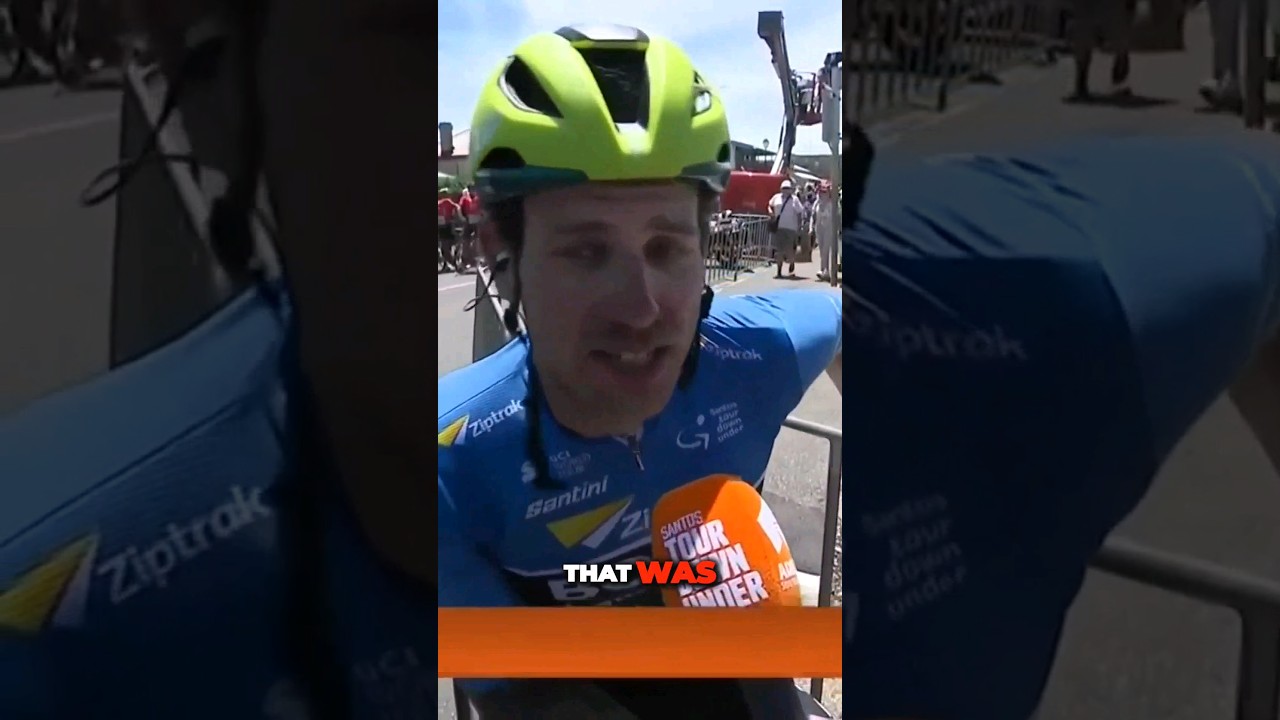 Sam Welsford Lost For Words With 3rd Tour Down Under Win 