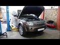 Замена патрубка интеркулера на Land Rover Discovery 4 Ленд Ровер Дискавери 4 2011