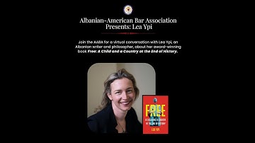 2023 | AABA Presents: Professor Lea Ypi, author of Free: A Child and a Country at the End of History
