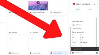 How to Upload PDF to Google Drive 2022