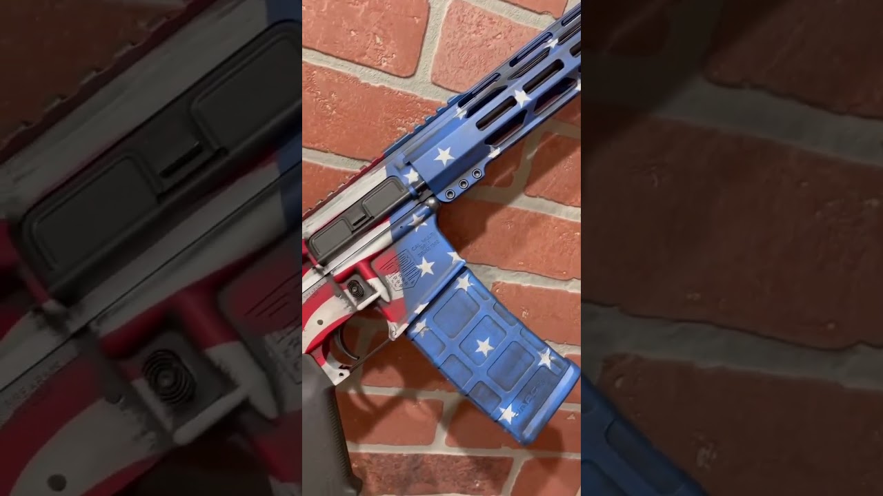 🇺🇸 Show your pride, stay safe! 🎨🔫 