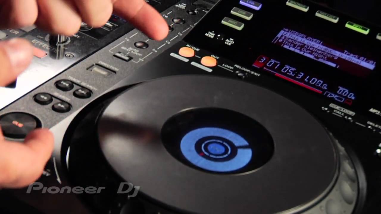 CDJ-900: Slip Mode