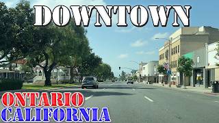 Ontario - California - 4K Downtown Drive