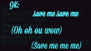 BTS (방탄소년단) - Save Me 한글 가사 (Korean lyrics)