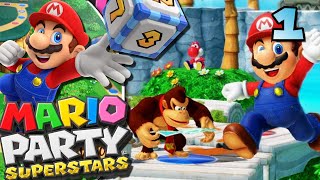 ¡¡MI PRIMERA PARTIDA AL NUEVO MARIO PARTY!! - Mario Party Superstars #01