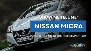 Learn to Drive in Telford | "Show Me Tell Me" Questions | Nissan Micra
