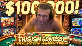Stevewilldoit &amp; Togi in an Absolute Slots &amp; Roulette Madness!