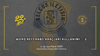 Metin İçi Kaynak Gösterimi İçin Ne Yapmalıyım? - Dr. Öğr. Üyesi Hacer Aker