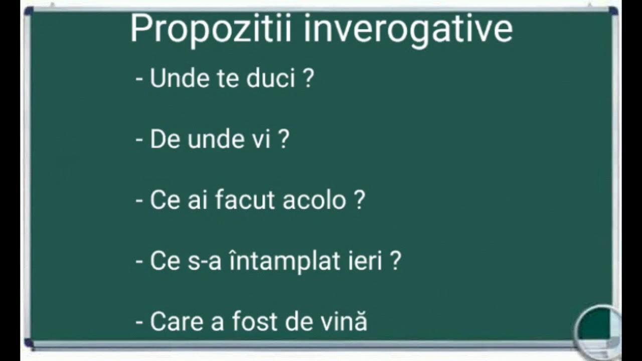 De O Data Propozitii www.youtube.com