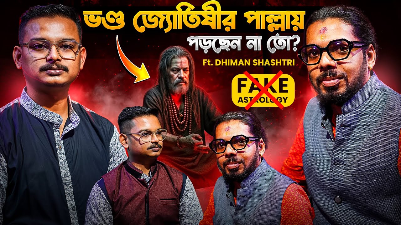 ভণ্ড জ্যোতিষীর পাল্লায় পড়ছেন না তো? Astrology Fake or Real? | Ft. DHIMAN SHASHTRI