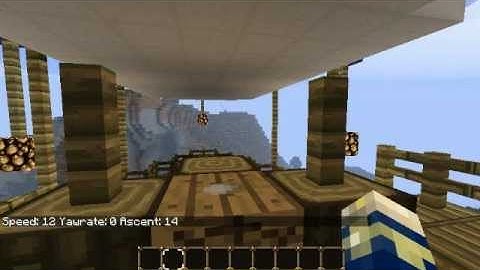 Minecraft Mod: Zeppelin Mod!