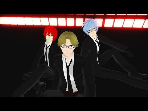 【テニプリMMD】BURNING【跡部・仁王・丸井】