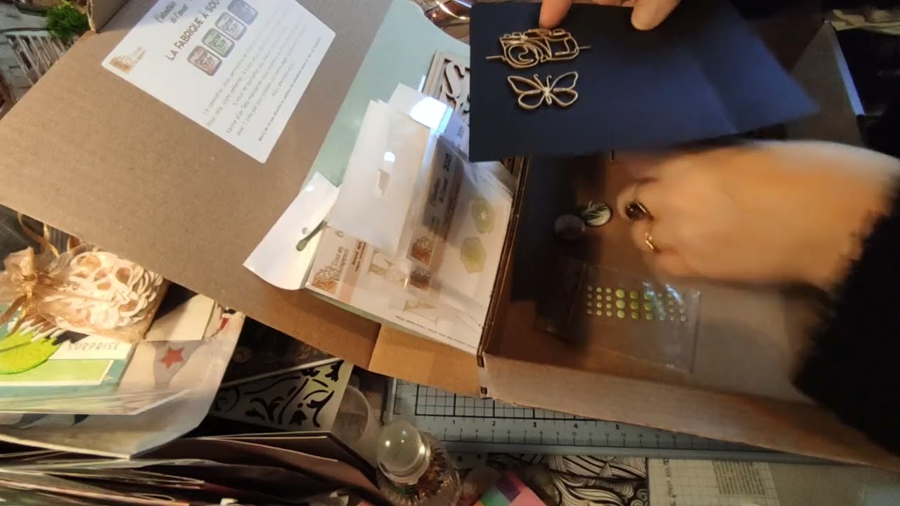 Récapitulatif de mon calendrier de l'avent de la boutique "Tout en Skrappant" 🥰