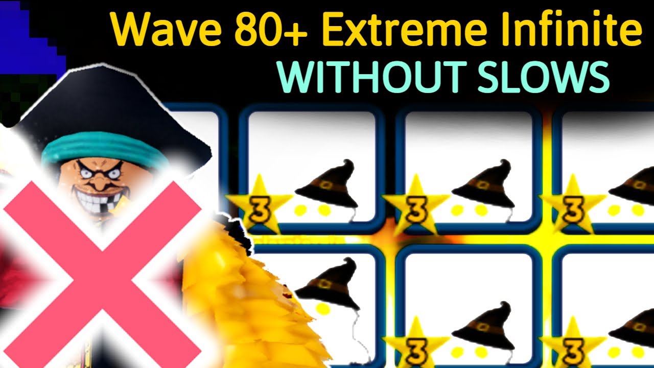 Wave 80+ in Extreme Infinite No Slowers! | All Star Tower Defense