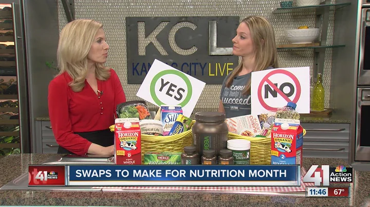 Swaps to make for nutrition month