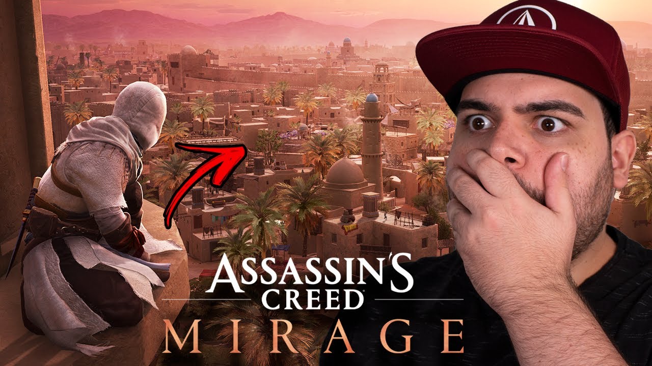 ASSASSIN'S CREED MIRAGE - TRAILER E GAMEPLAY COM PARKOUR, STEALTH E ASSASSINOS!