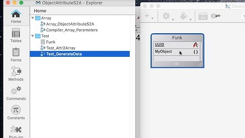 Object Attribute Selection to Array