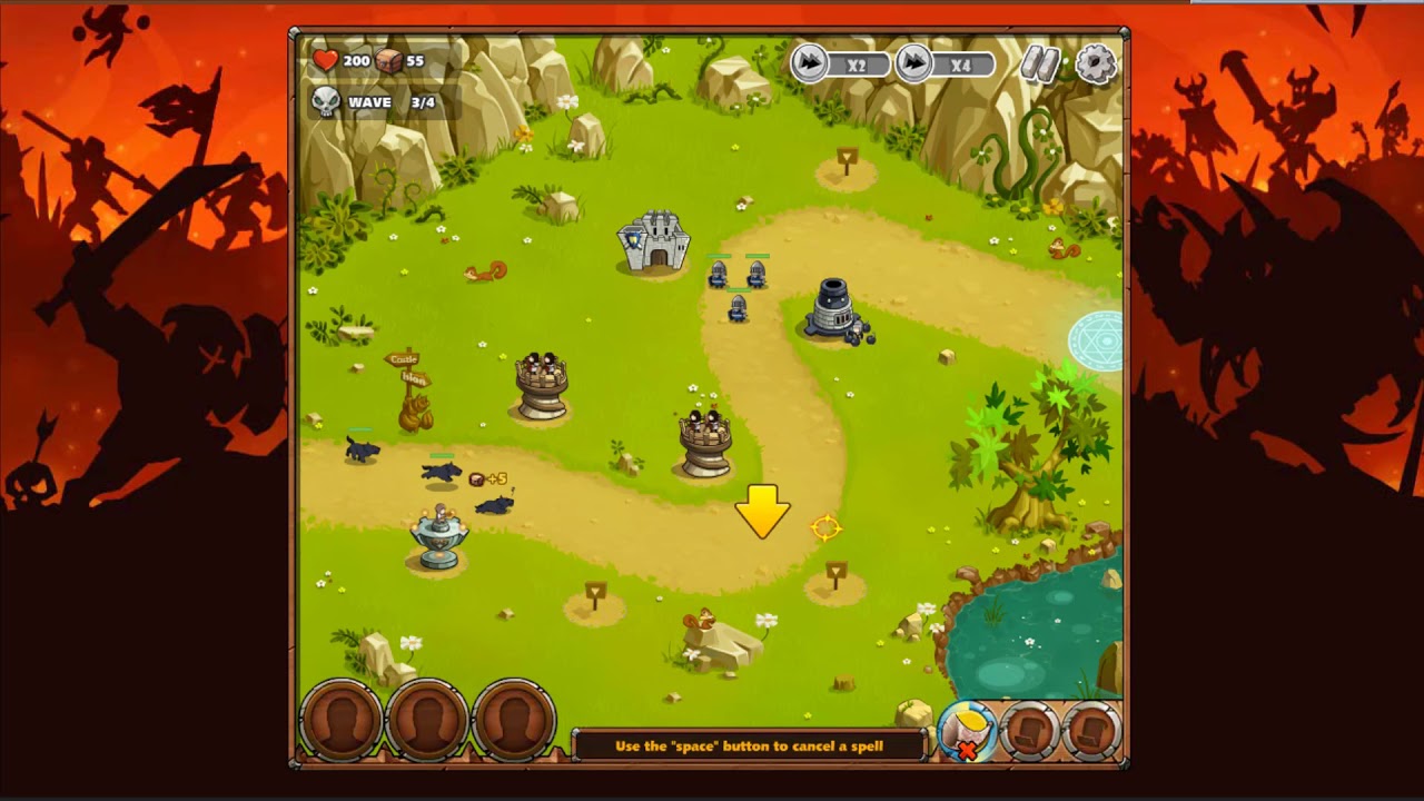 How to play The King Of Towers game | Free online games | MantiGames.com