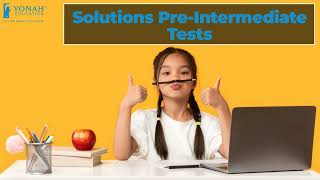 Solutions Pre Intermediate Tests 10