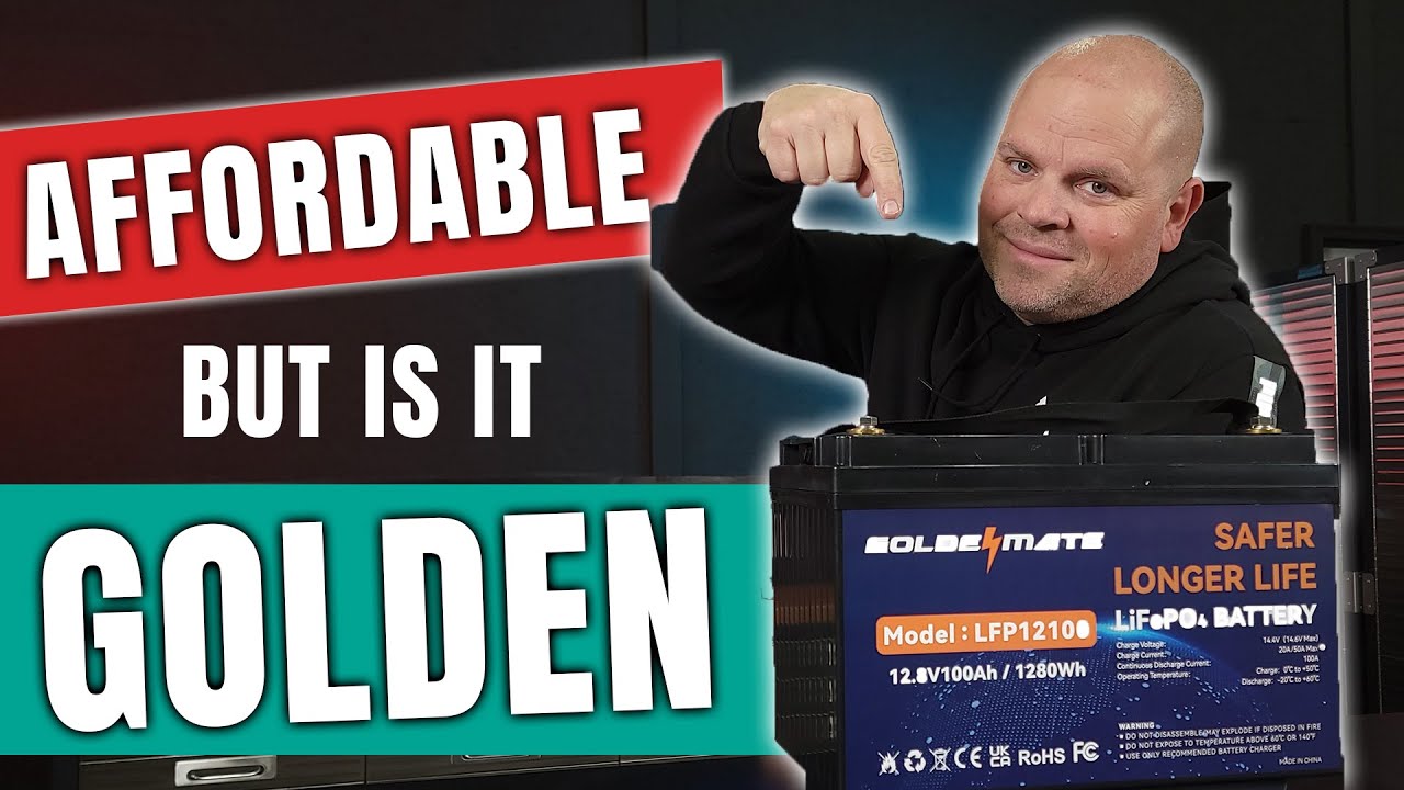 It's Time For An Upgrade! Goldenmate 12v 100ah Lifepo4 Battery