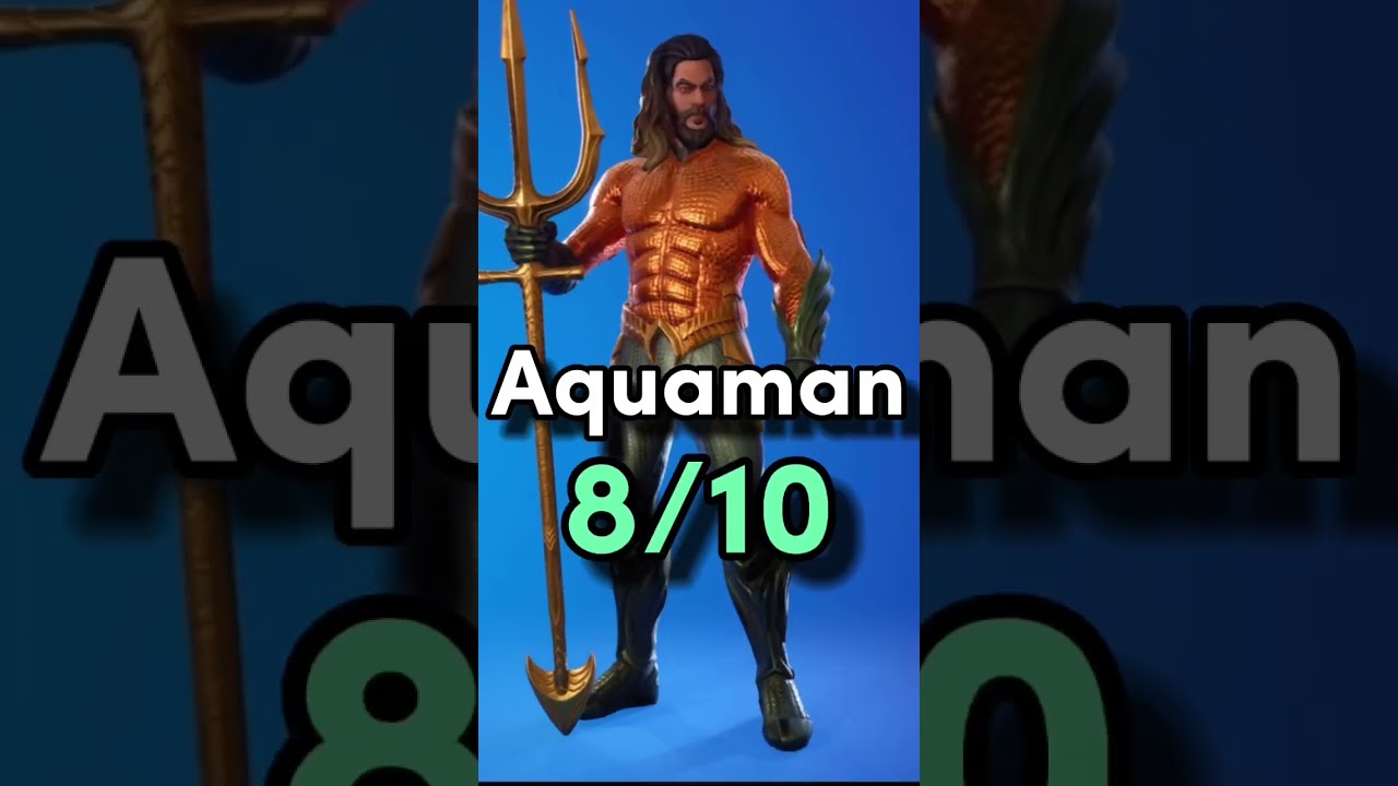 I Rated Every Fortnite DC Series Skin!… 🤯🔥 