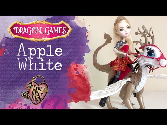 Coti Brinquedos loja Ever After alta Jogos Dragão da Apple Branco