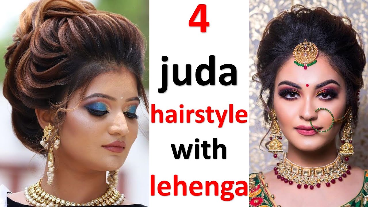 Best Bridal Hairstyle Ideas For Indian Wedding  Shaadi Baraati