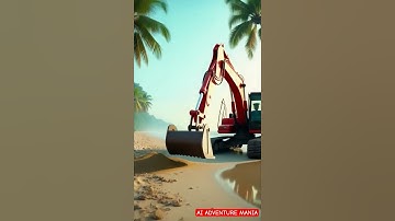 "AI JCB Robot Digger Transformation! 🚜🤖 Mind-Blowing Excavator Animation Unleashed!" #jcbjcb #digger